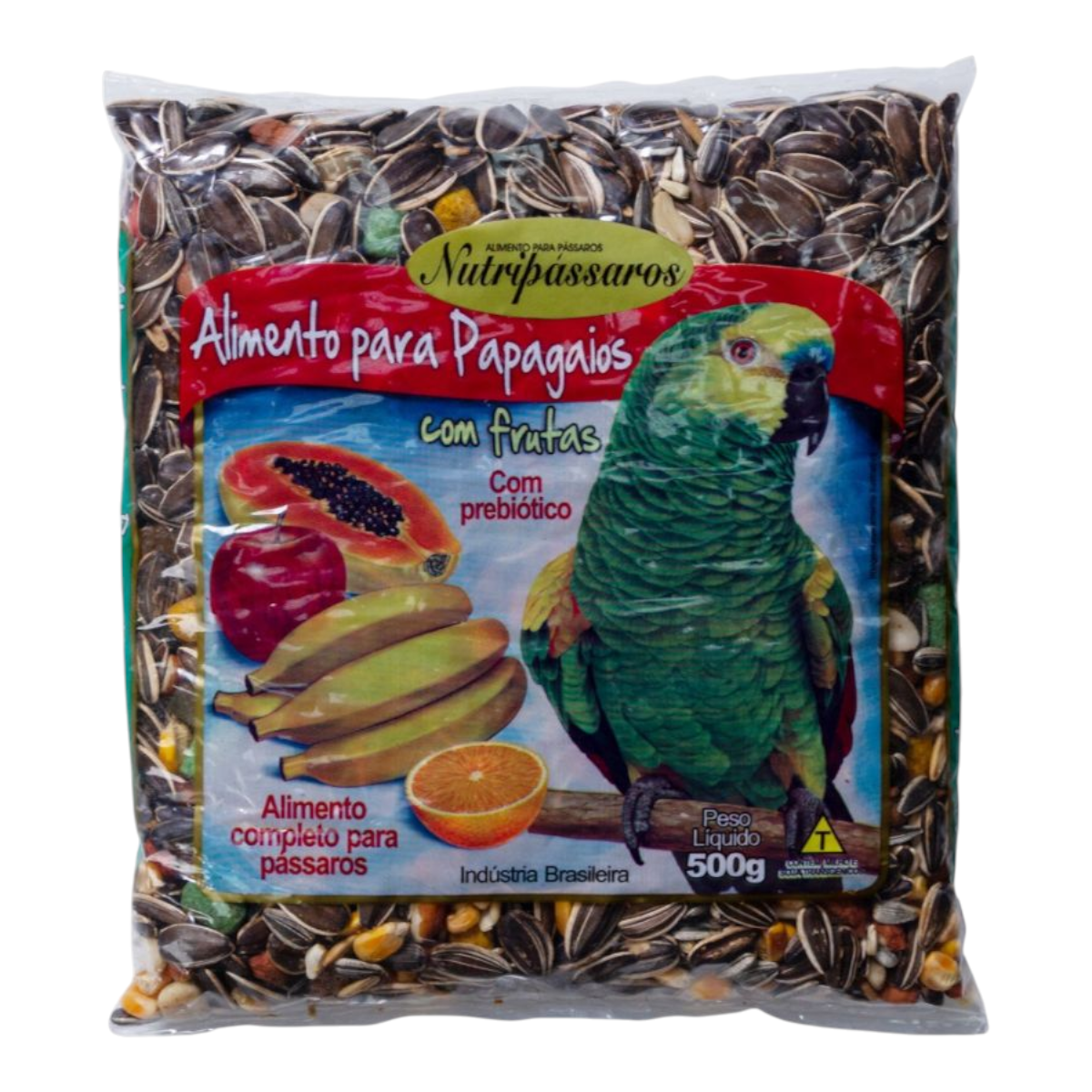 Mistura papagaio com frutas 500g