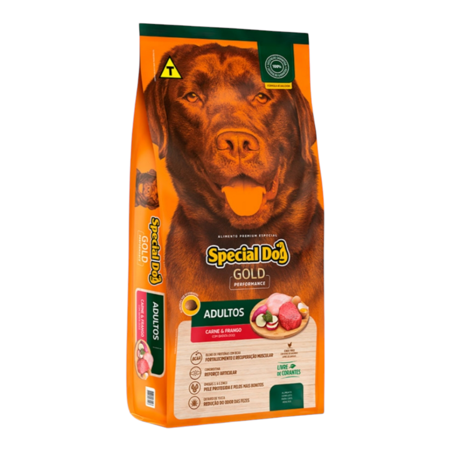 Ração Special Dog gold performance adultos carne e frango 10.1kg