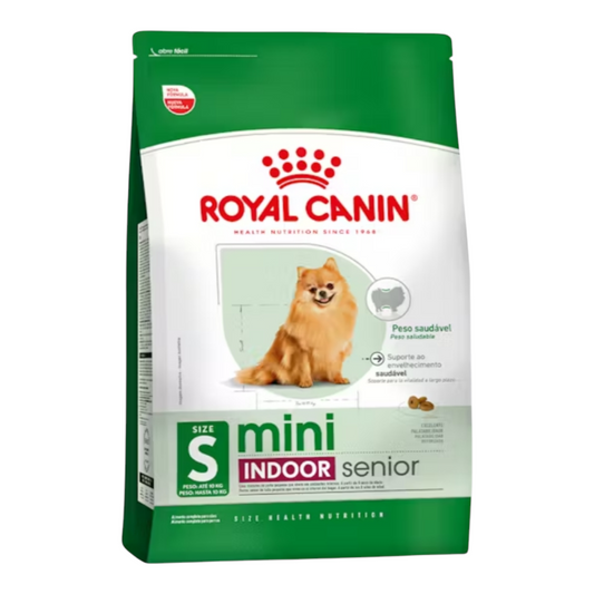 Ração Royal Canin indoor senior adulto raças pequenas 1kg