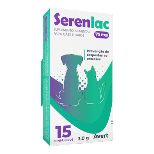 Serenlac 75mg.                         15 comprimidos