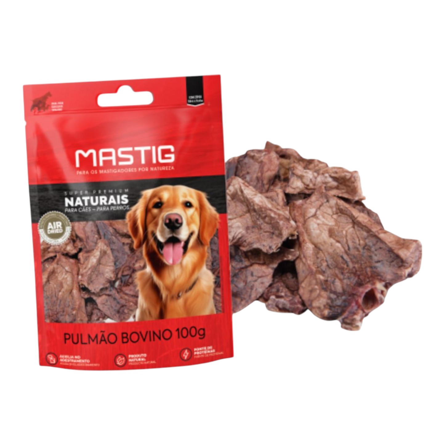Pulmão Bovino 100g