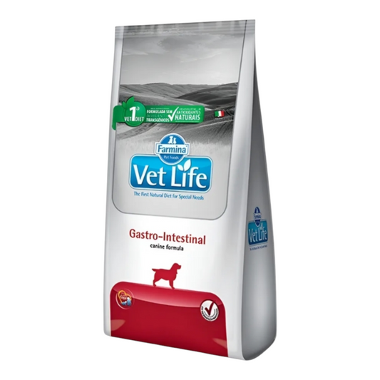Ração Vet life gastrointestinal cães adulto 2kg
