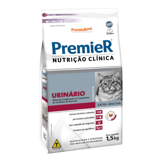 Ração Premier Nutrição Clínica Urinário para Gatos 1,5kg