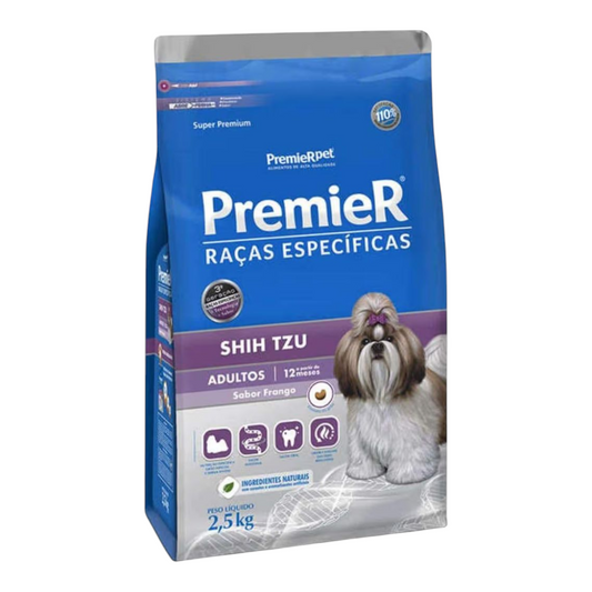 Ração Premier Raças Específicas Shih Tzu Adulto 2,5kg