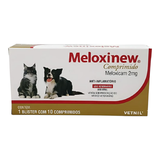Meloxinew meloxicam 2mg 10 comprimidos