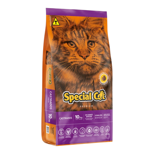 Ração Special Cat Premium para Gatos Castrados 10,1kg