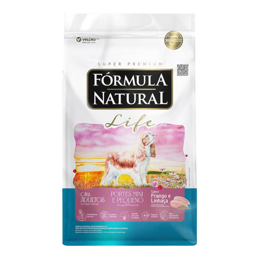 Ração Fórmula Natural Super Premium Life cães Adulto raças pequenas 10,1kg