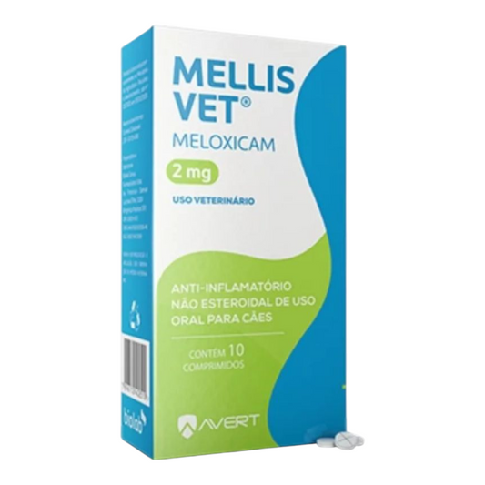 Mellis vet, meloxicam 2mg. 10 comprimidos
