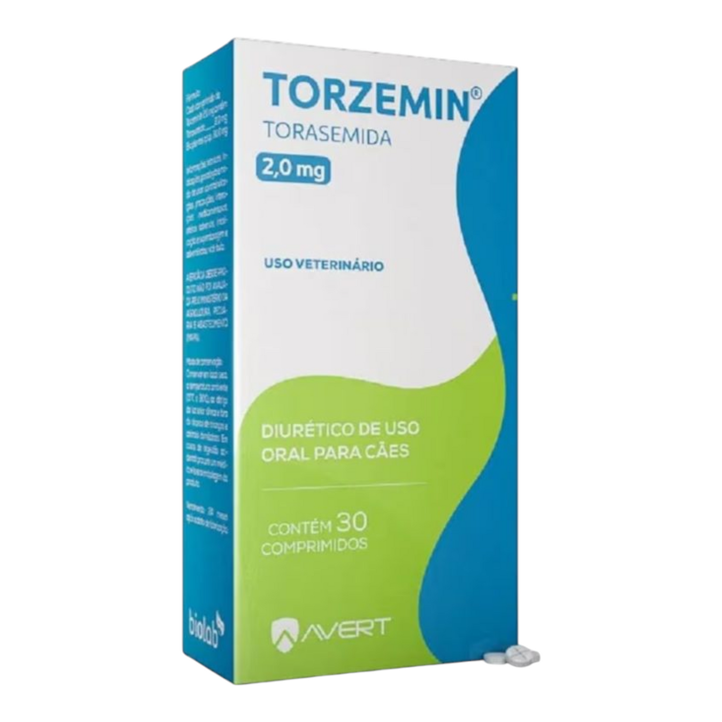 Torzemin 2,0mg 30 comprimidos
