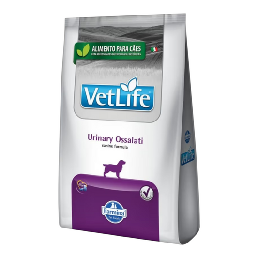 Ração Vet Life Natural Canine Urinary Ossalati 2kg