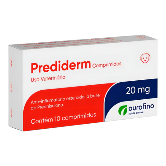 Prediderm 20mg .                     10 comprimidos