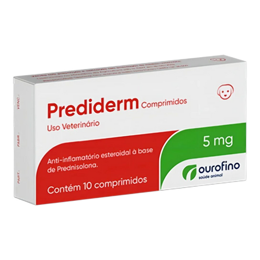 Prediderm 5mg.                        10 comprimidos